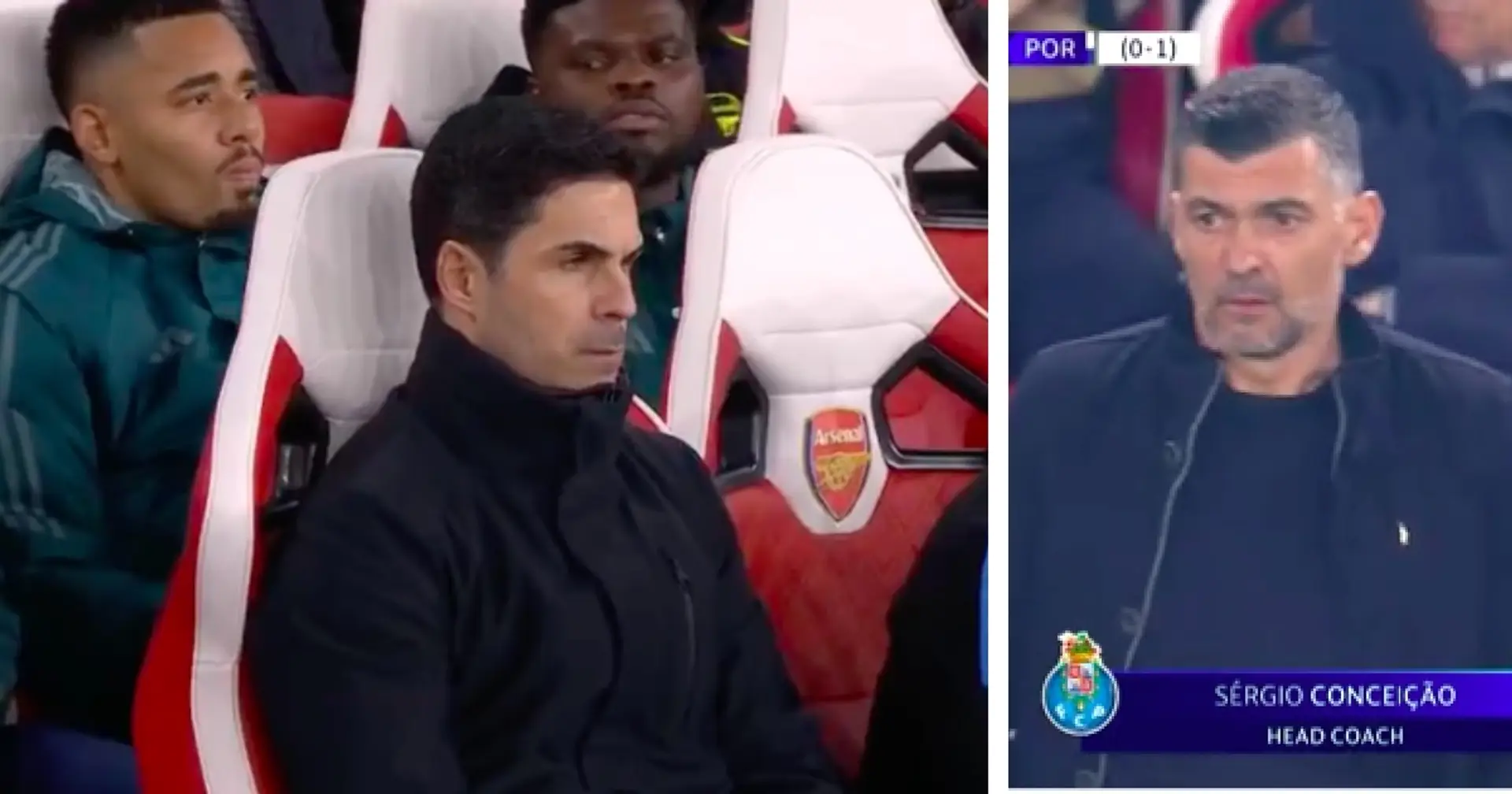 'This is his competition': Arsenal fans want ONE substitute player introduced early v Porto
