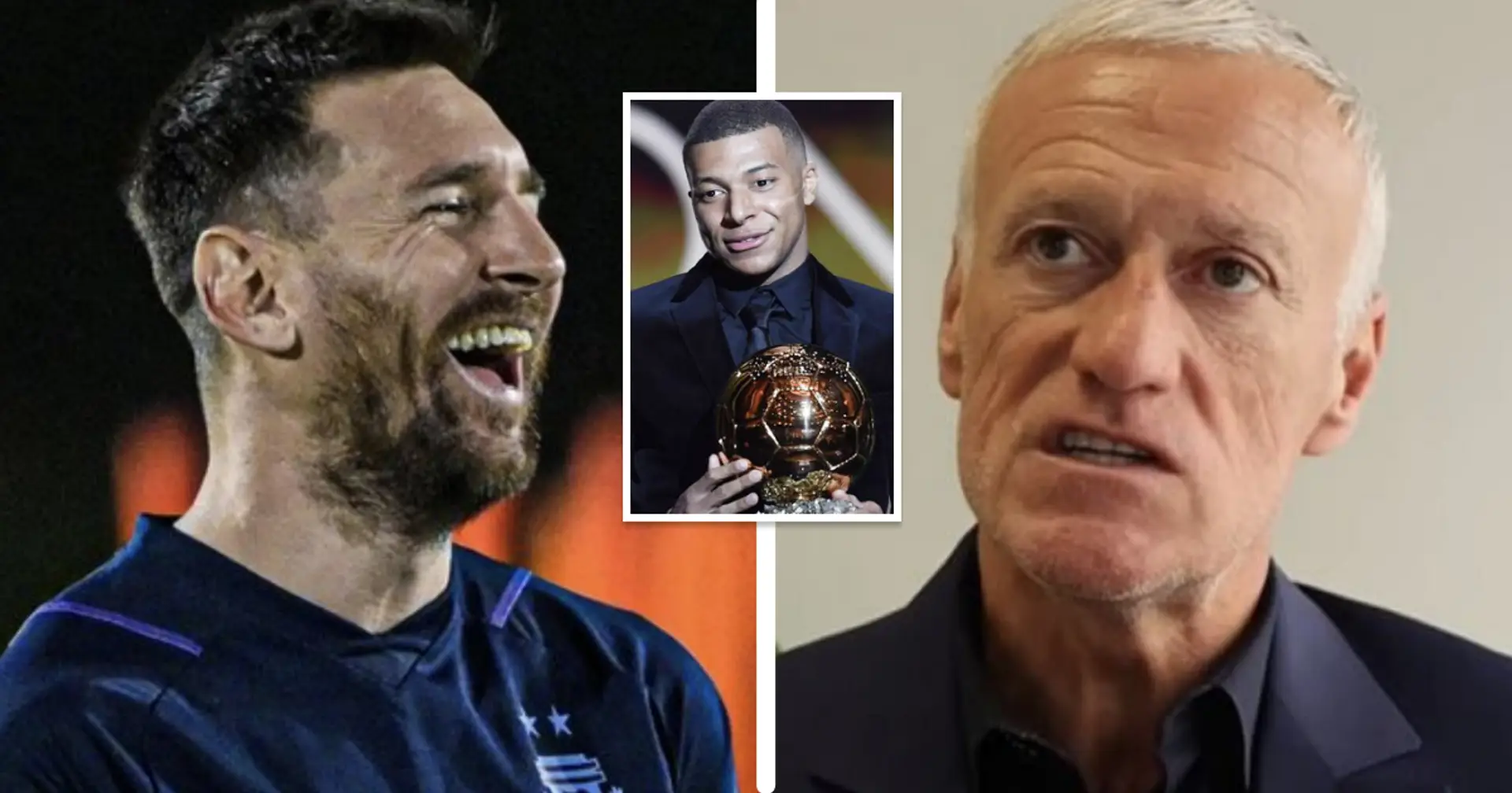 'It's difficult to say Messi is better than Ronaldo or Mbappe': Didier Deschamps