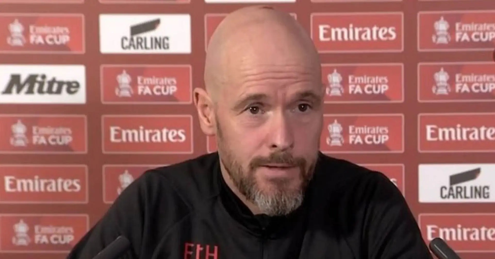 'FA Cup is all about winning': Ten Hag explains what he liked and didn't like about Wigan win