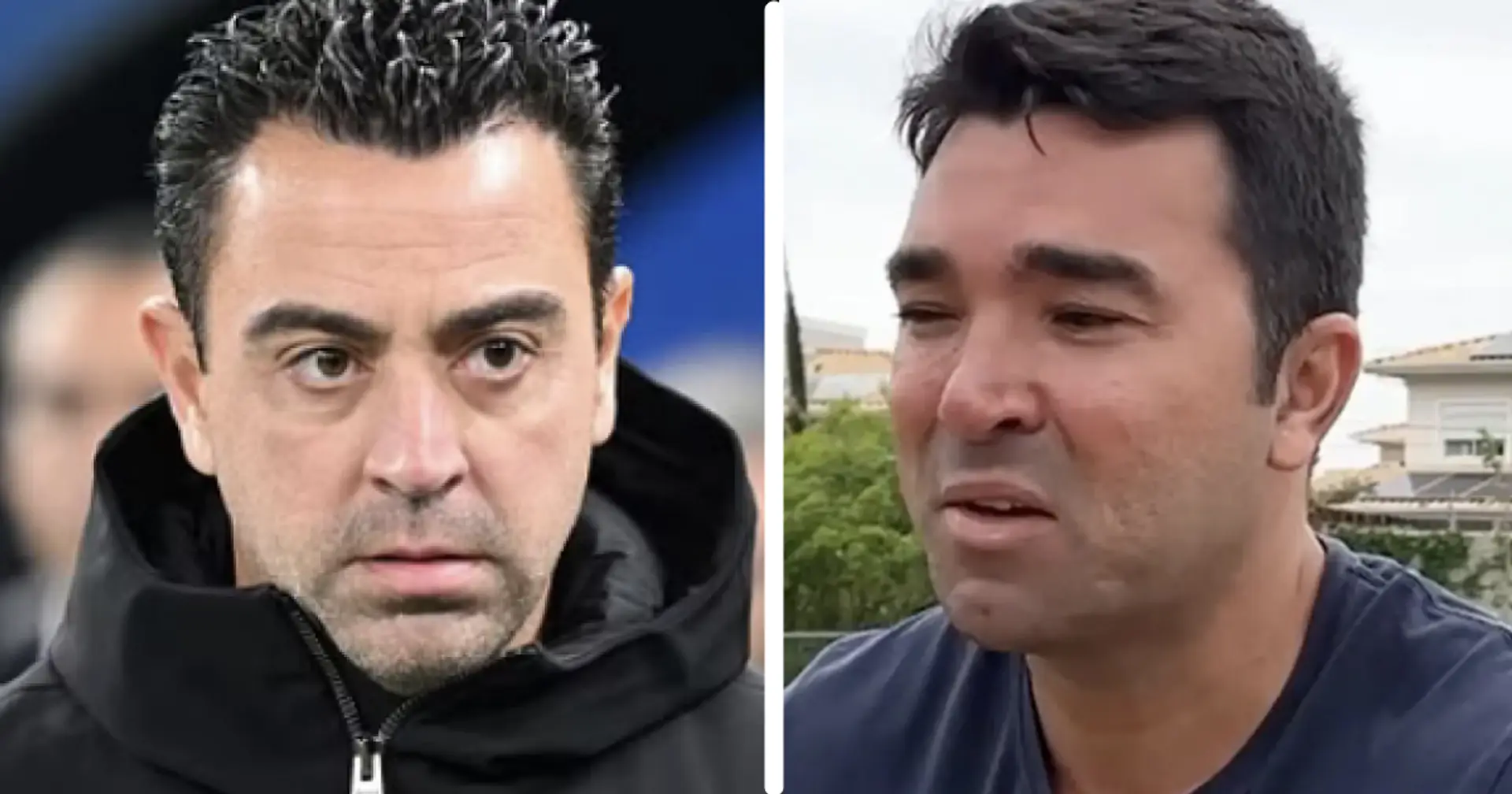 Xavi and Deco 'in disagreement' over potential January signing