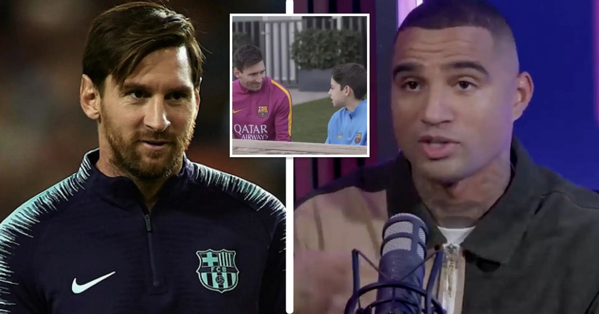Kevin-Prince Boateng explains why Messi was BAD example for Barca kids