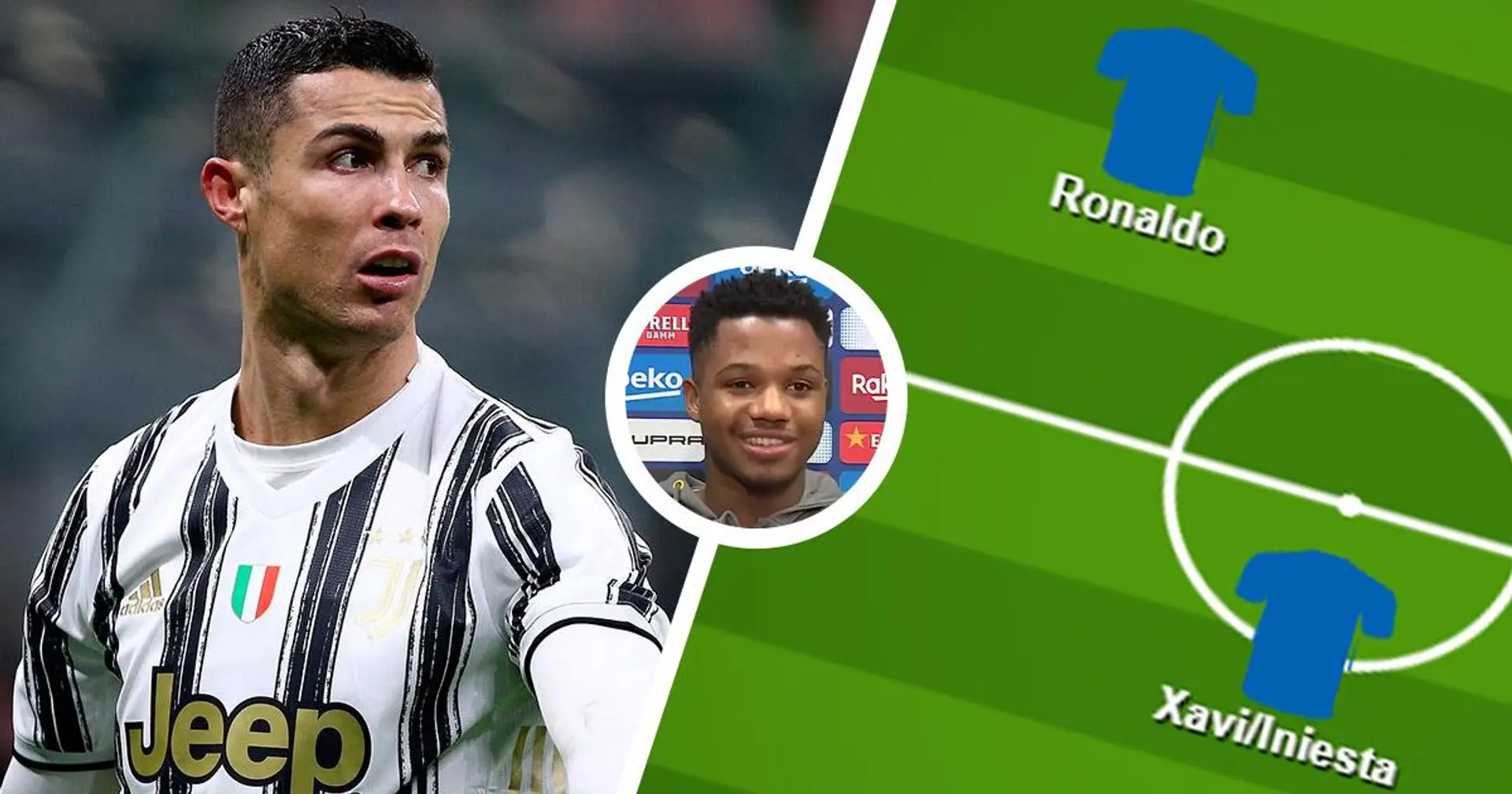 Cristiano Ronaldo und 4 Blaugranas: Ansu Fati nennt sein Traum-Fünfer-Team