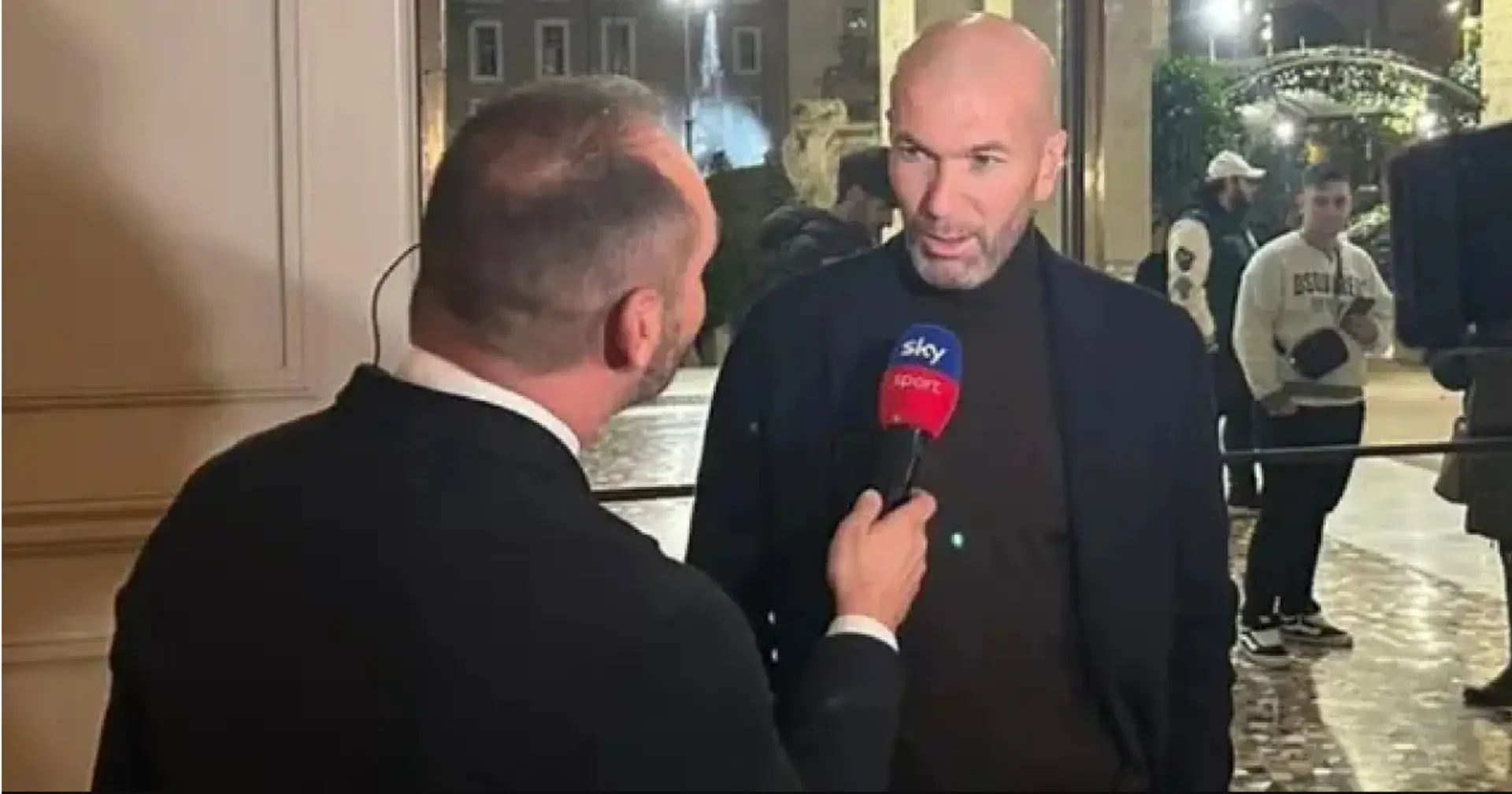 Zidane nennt ZWEI Trainer, die seine Karriere verändert haben 