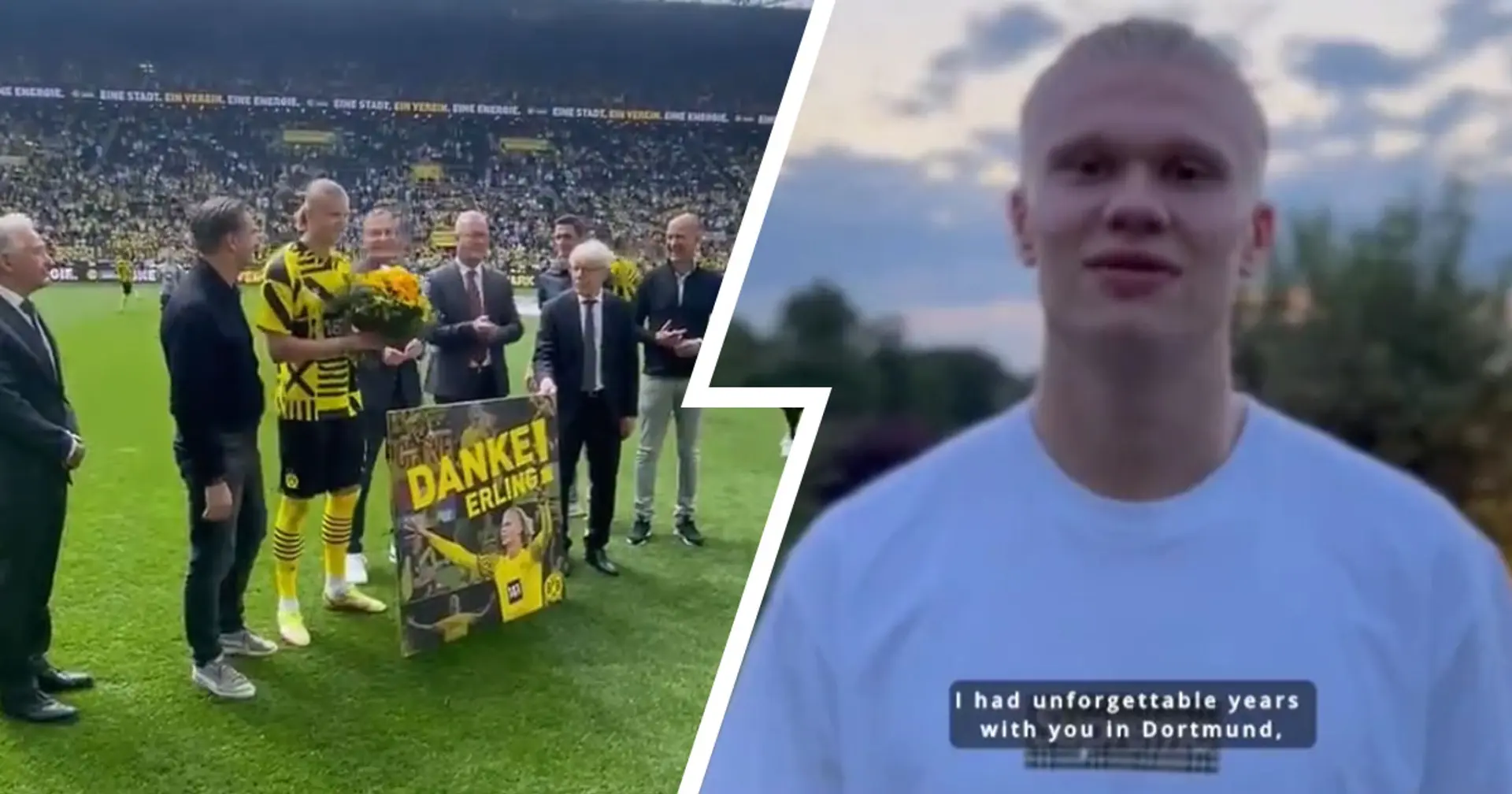 'It's been an honour to wear this shirt’: Erling Haaland pens emotional farewell to Borussia Dortmund