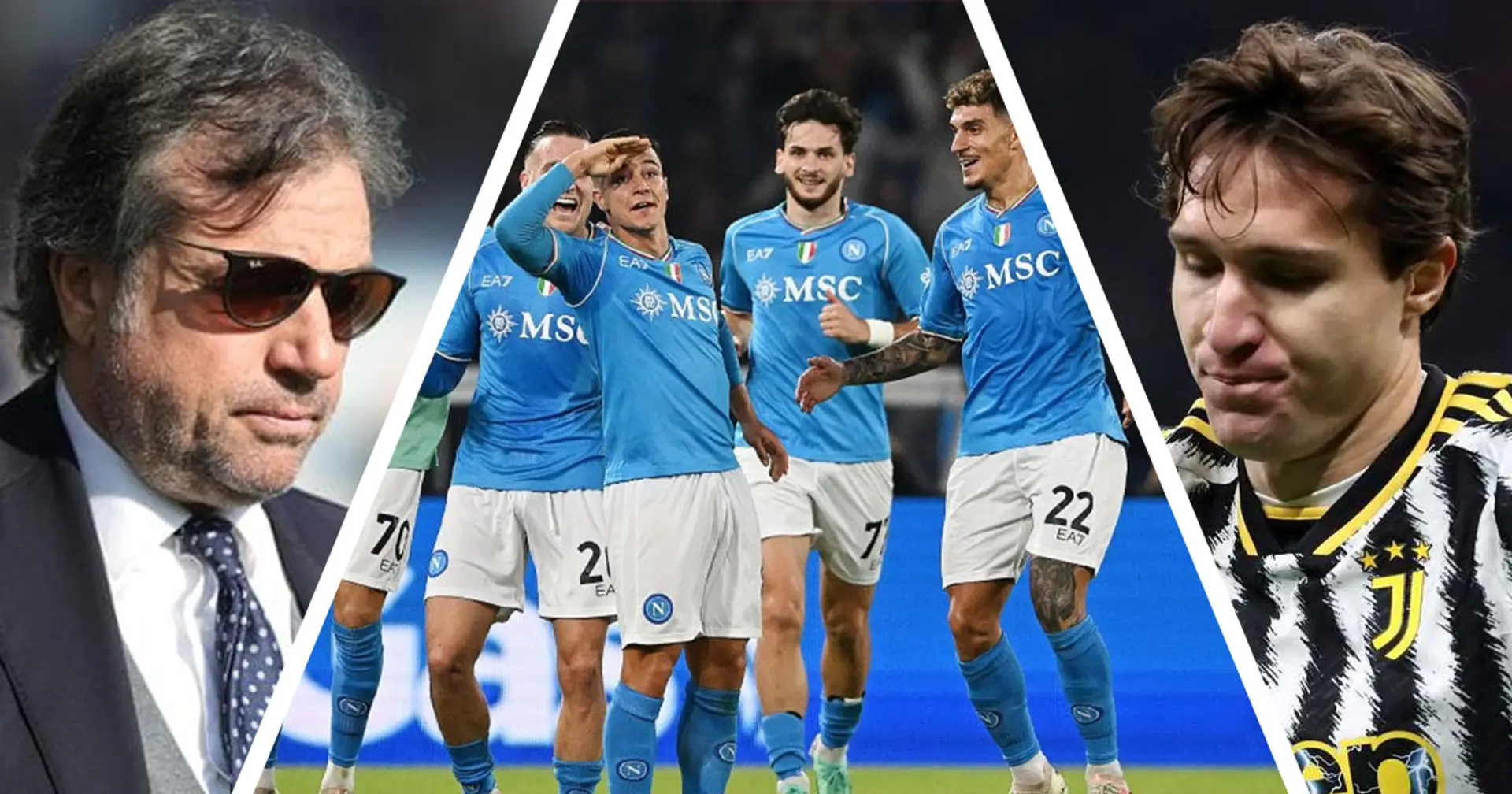 Napoli-Juventus anche sul mercato: Giuntoli pensa ad un azzurro con la cessione di Chiesa