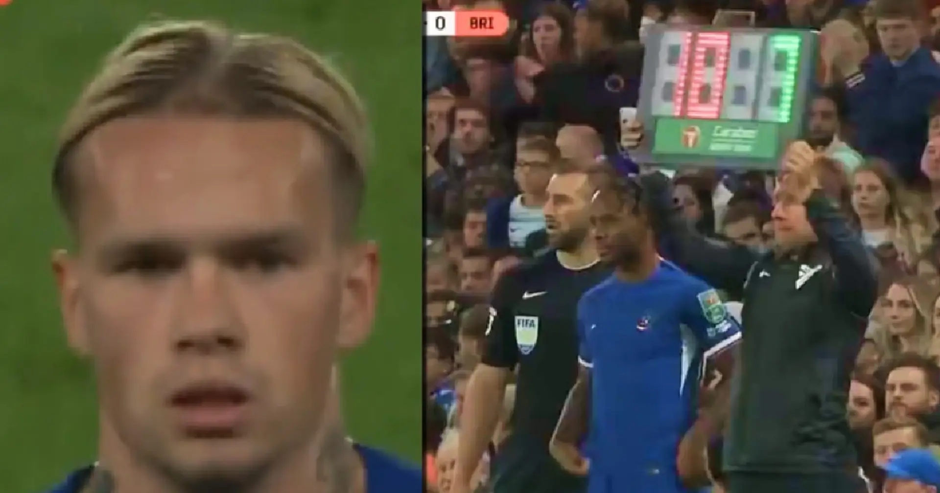 Mudryk's reaction spotted as he gets standing ovation from Stamford Bridge crowd