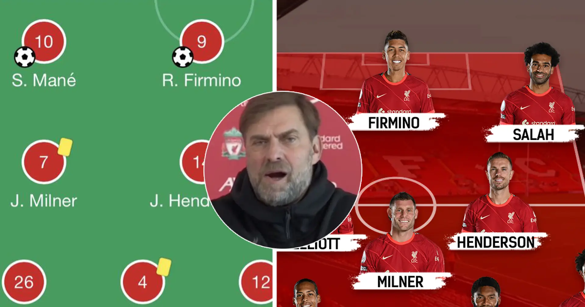 Liverpool's starting XI has barely changed since 2018 – just two changes in four years