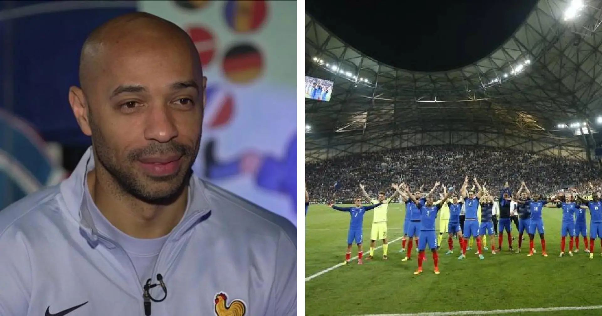 "Ca a souvent réussi aux Bleus" : Thierry Henry satisfait de jouer au Vélodrome avec les Espoirs