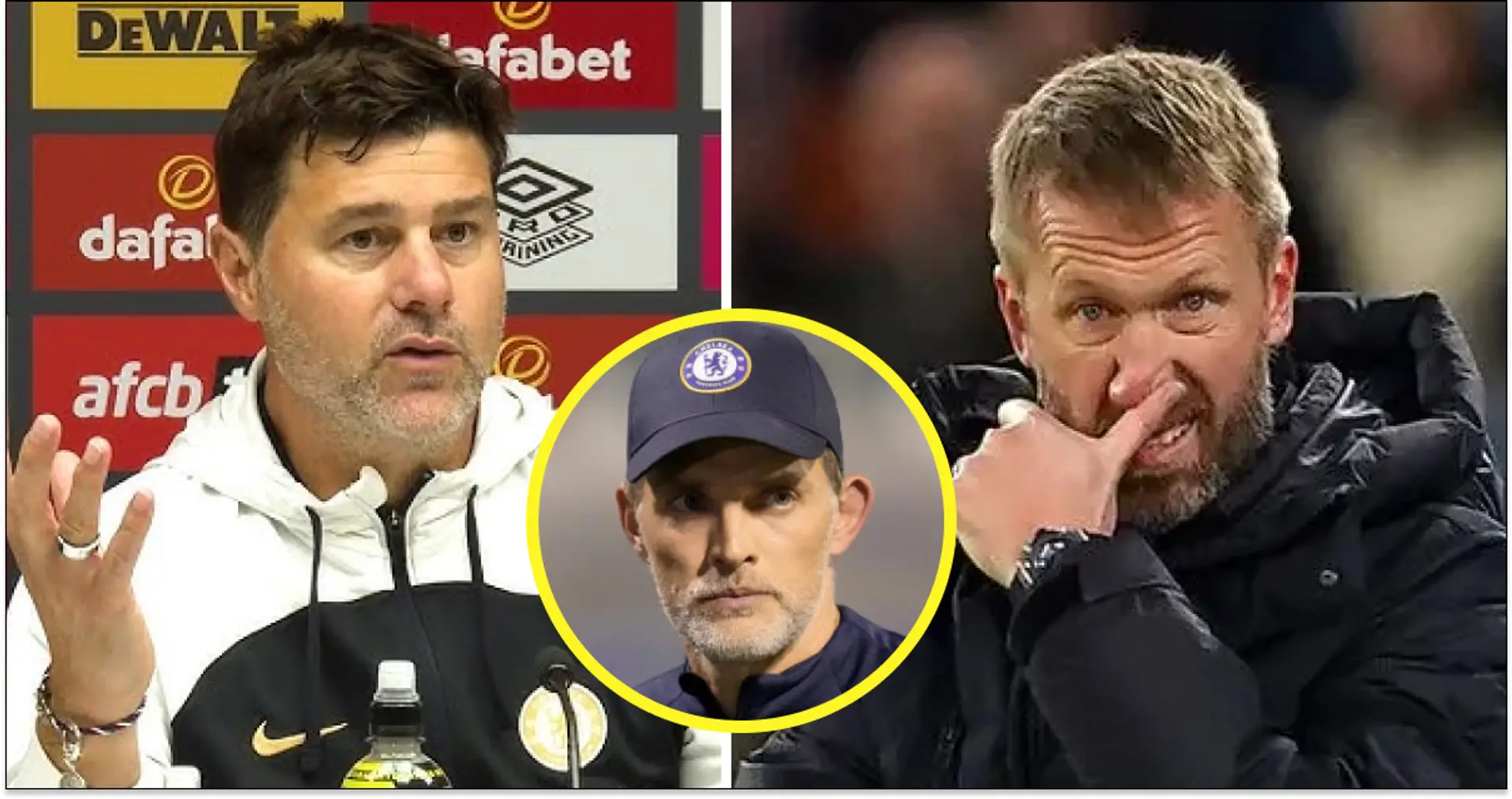 Pochettino's first five games at Chelsea compared to Tuchel & Potter — worrying stats