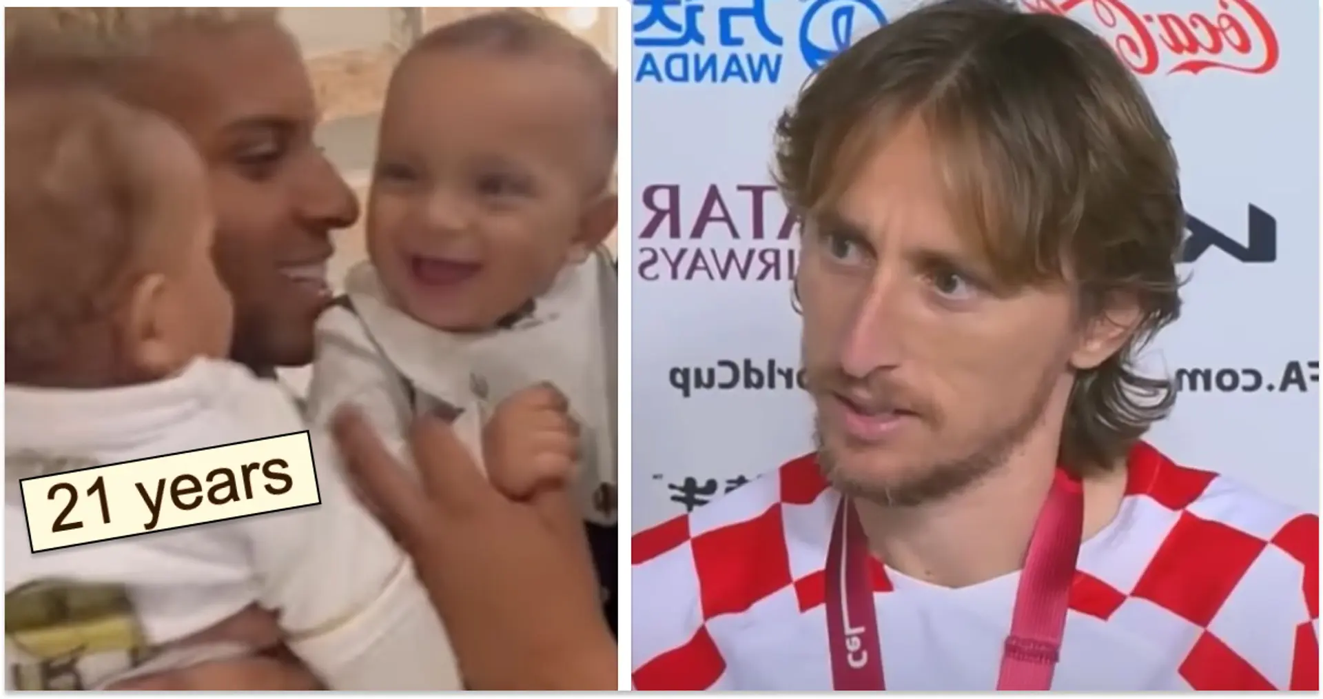 Modric devient "grand-père" à 37 ans - c'est lié à Rodrygo