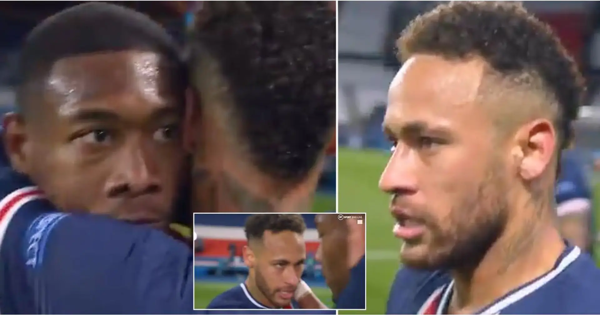 Bellissimo momento tra Neymar e David Alaba catturato dalla telecamera - c'è una storia dietro questo gesto
