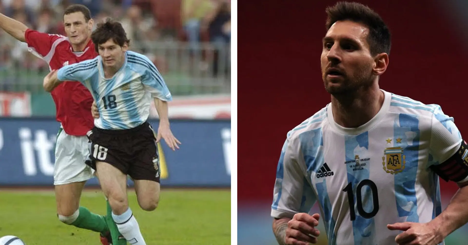 Messi becomes most capped player in Argentina history alongside another Barca legend