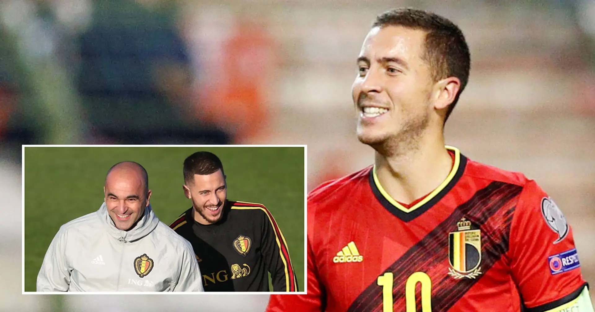 En Bélgica siguen confiando en Hazard: Eden y Courtois encabezan la lista de Roberto Martínez