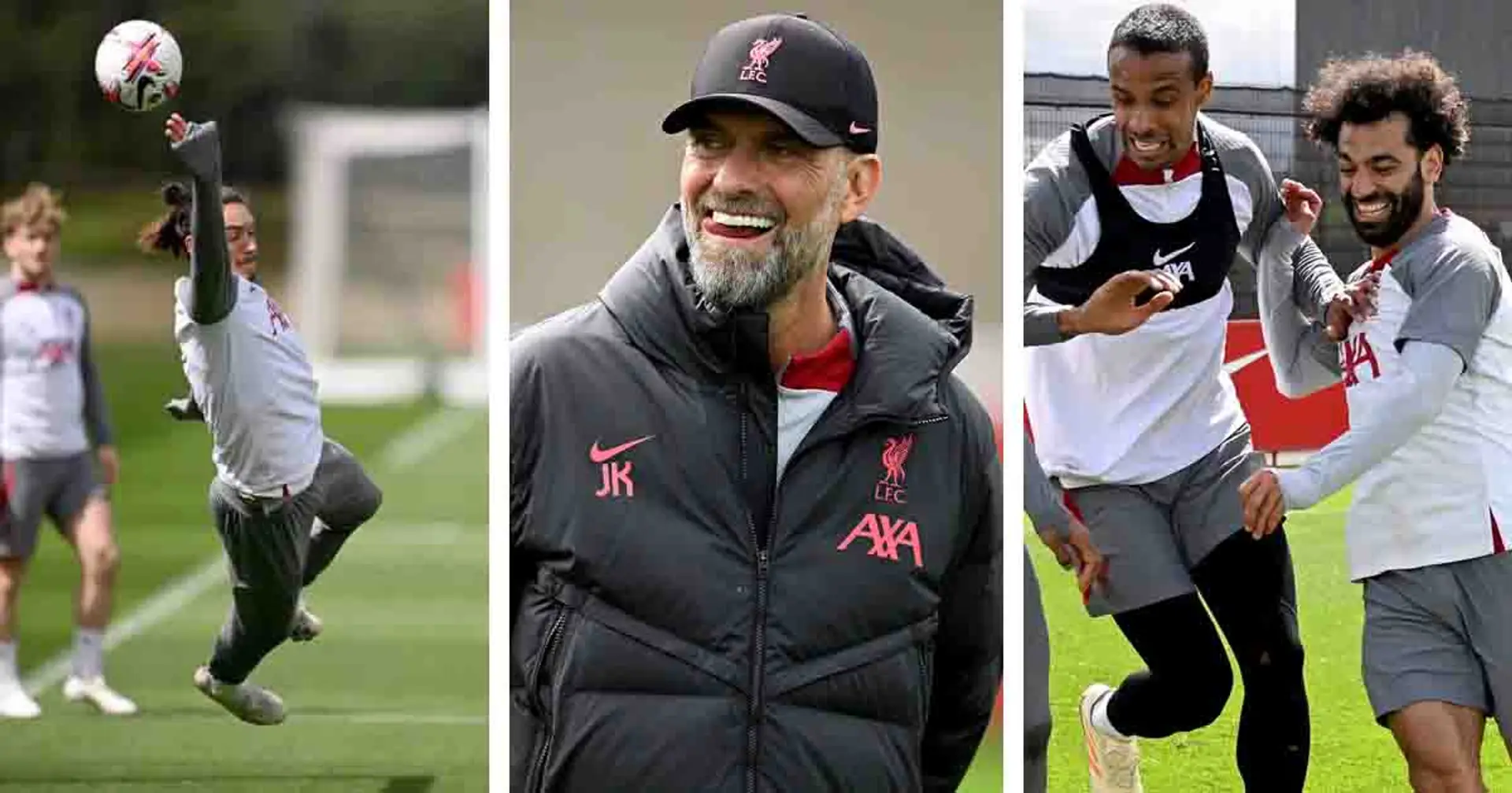 Nunez turns goalkeeper & more: 6 best pics from Liverpool's return to training after Brentford win