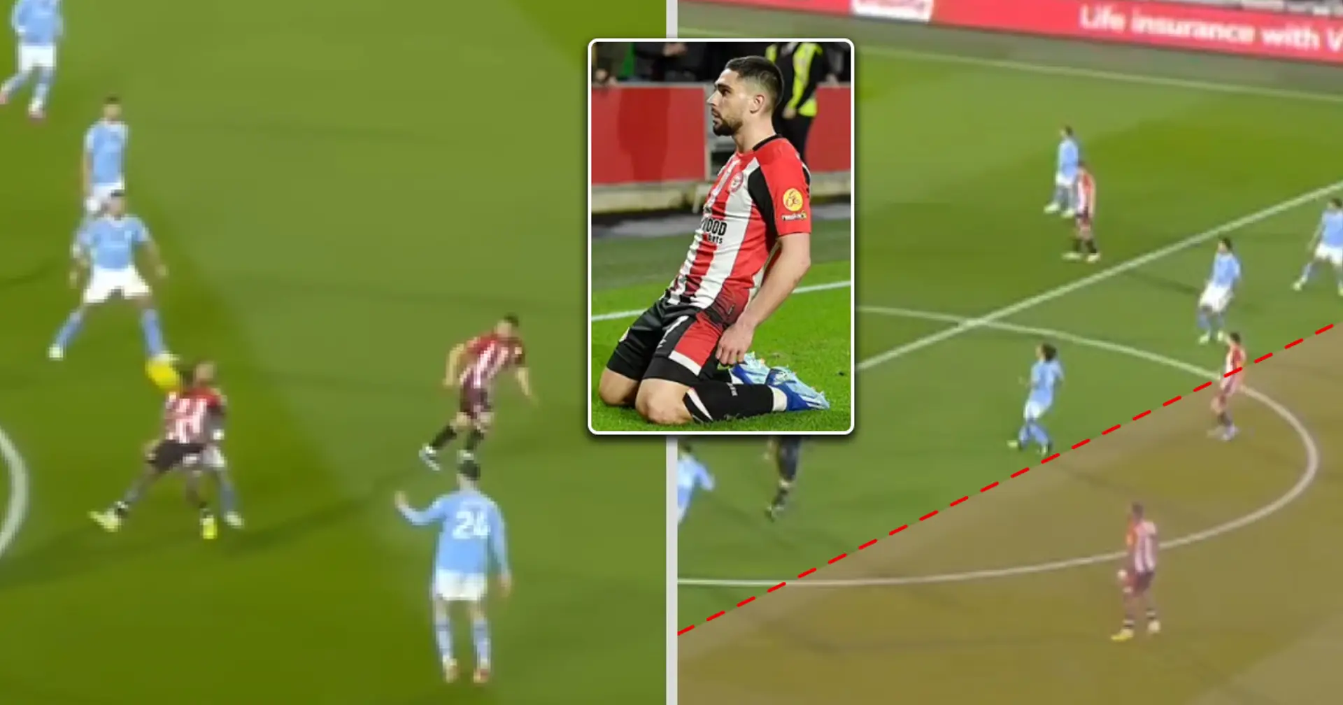 Why Neil Maupay's goal against Man City wasn't disallowed? 