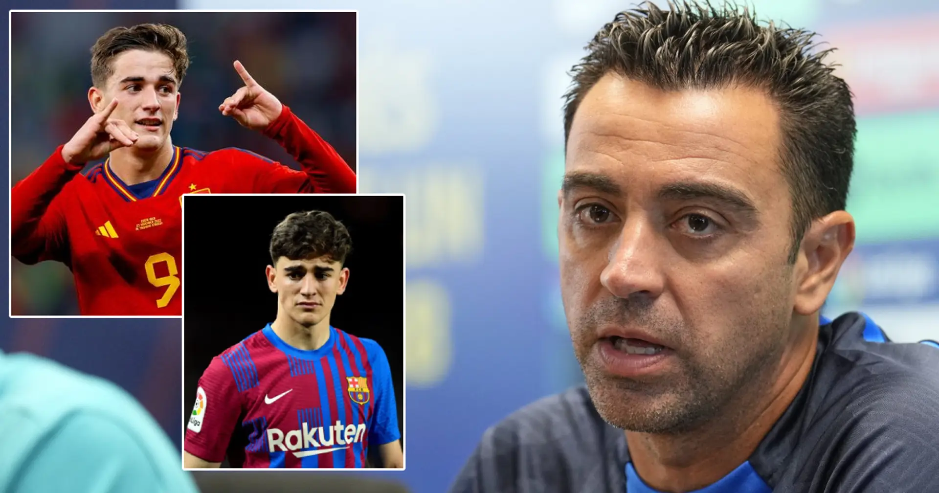Xavi über Gavi: "Er ist 'ein Wunder' in der Nationalelf, und wenn er für Barca spielt, wird er nicht gemocht - besonders wenn wir gewinnen"