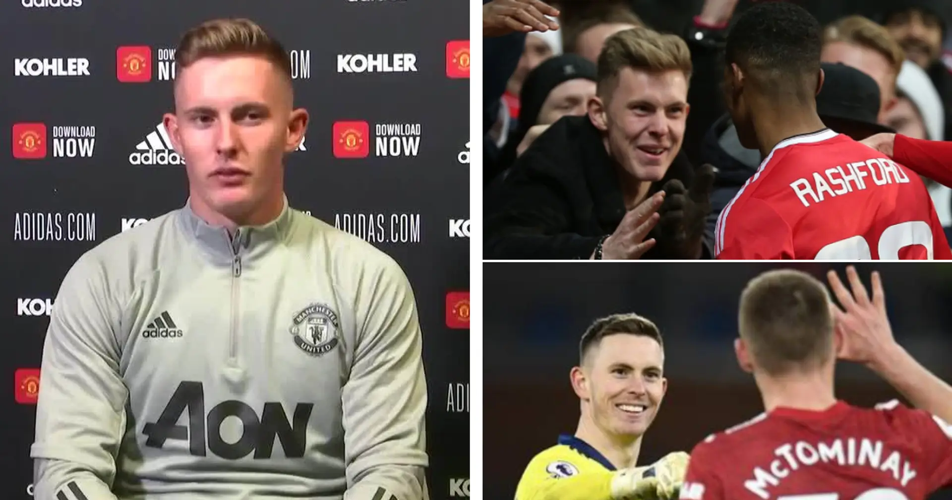 Dean Henderson explains how competition with Rashford & McTominay helped him improve