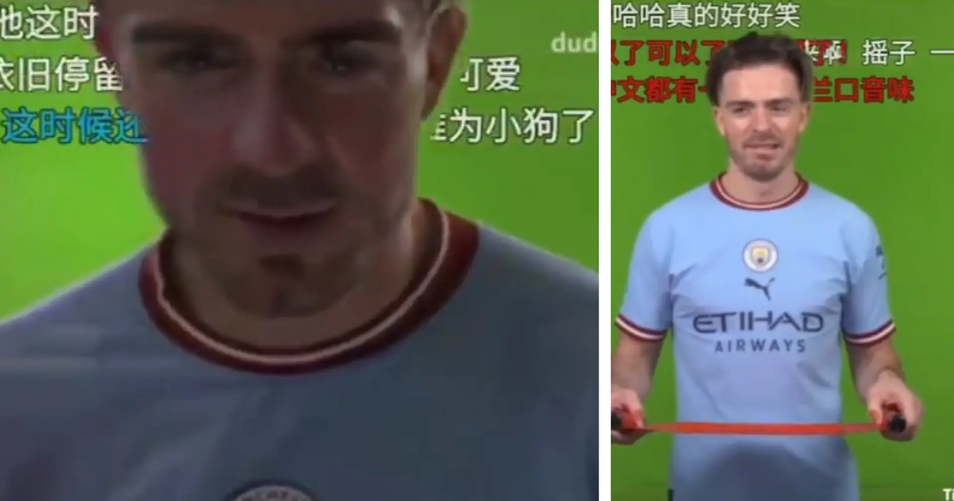 'Of all people they chose Grealish to do this?': Fans can't get enough of Jack Grealish trying to speak Chinese  