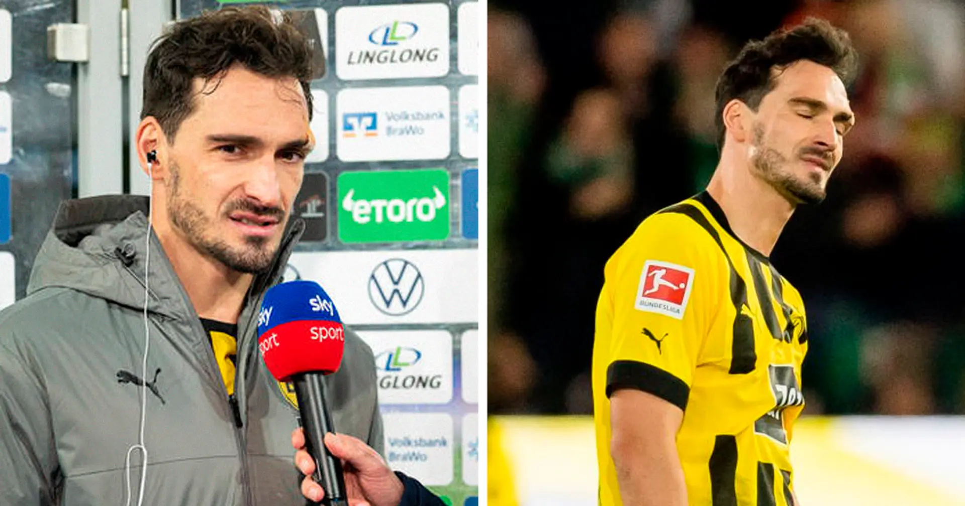 Hummels nennt die Gründe für die Niederlage gegen Wolfsburg: "Das ist für mich relativ simpel..."