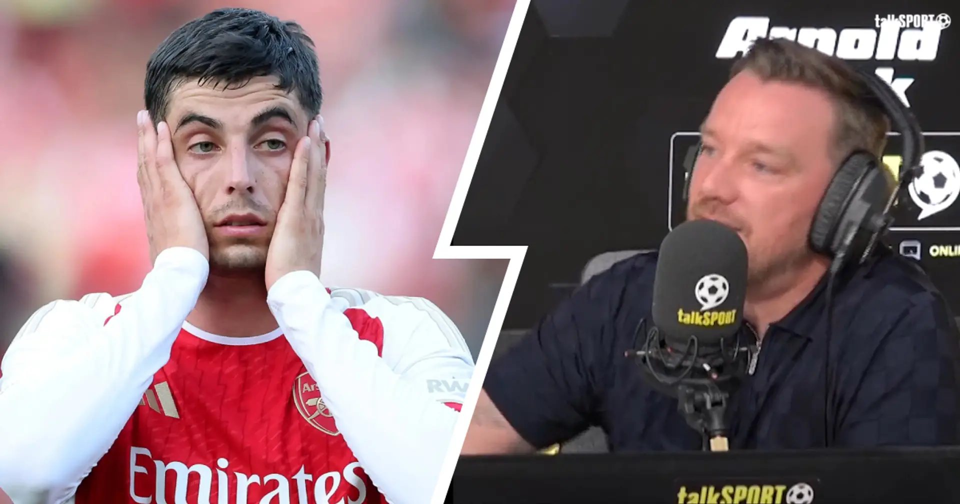 'Havertz can't hit a barn door!': Jamie O'Hara laughs off Arsenal's title ambitions