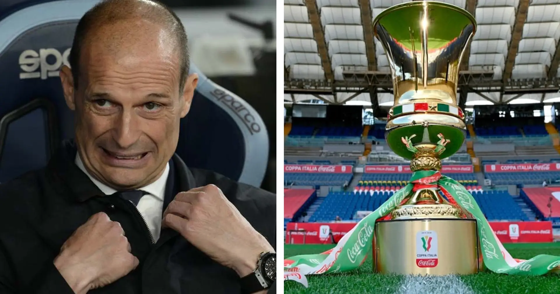 L'ultima pazza idea di Allegri per la finale di Coppa Italia: potrebbe sostituire lo squalificato Locatelli