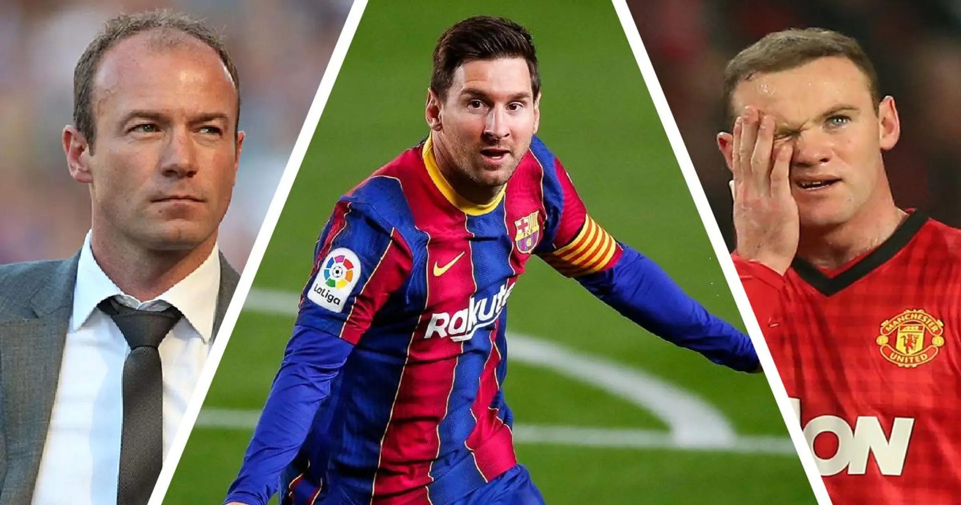 Messi ha marcado más goles en Liga que Alan Shearer y Wayne Rooney juntos