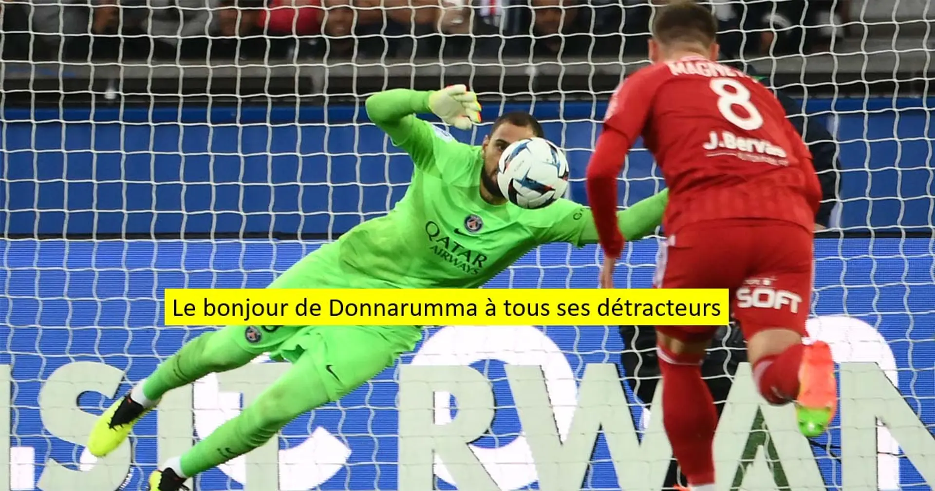 "Bravo Donnarumma", les fans du PSG saluent la grande prestation du gardien face à Brest