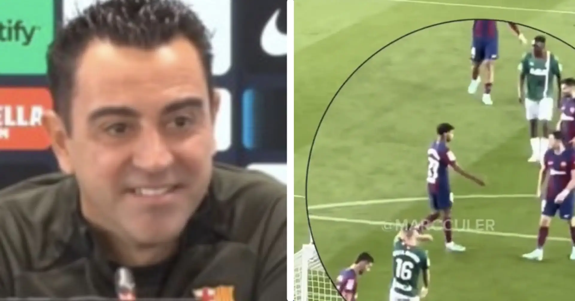 Xavi recalls two Barca legends he 'fought with' amid Lewandowski-Yamal incident