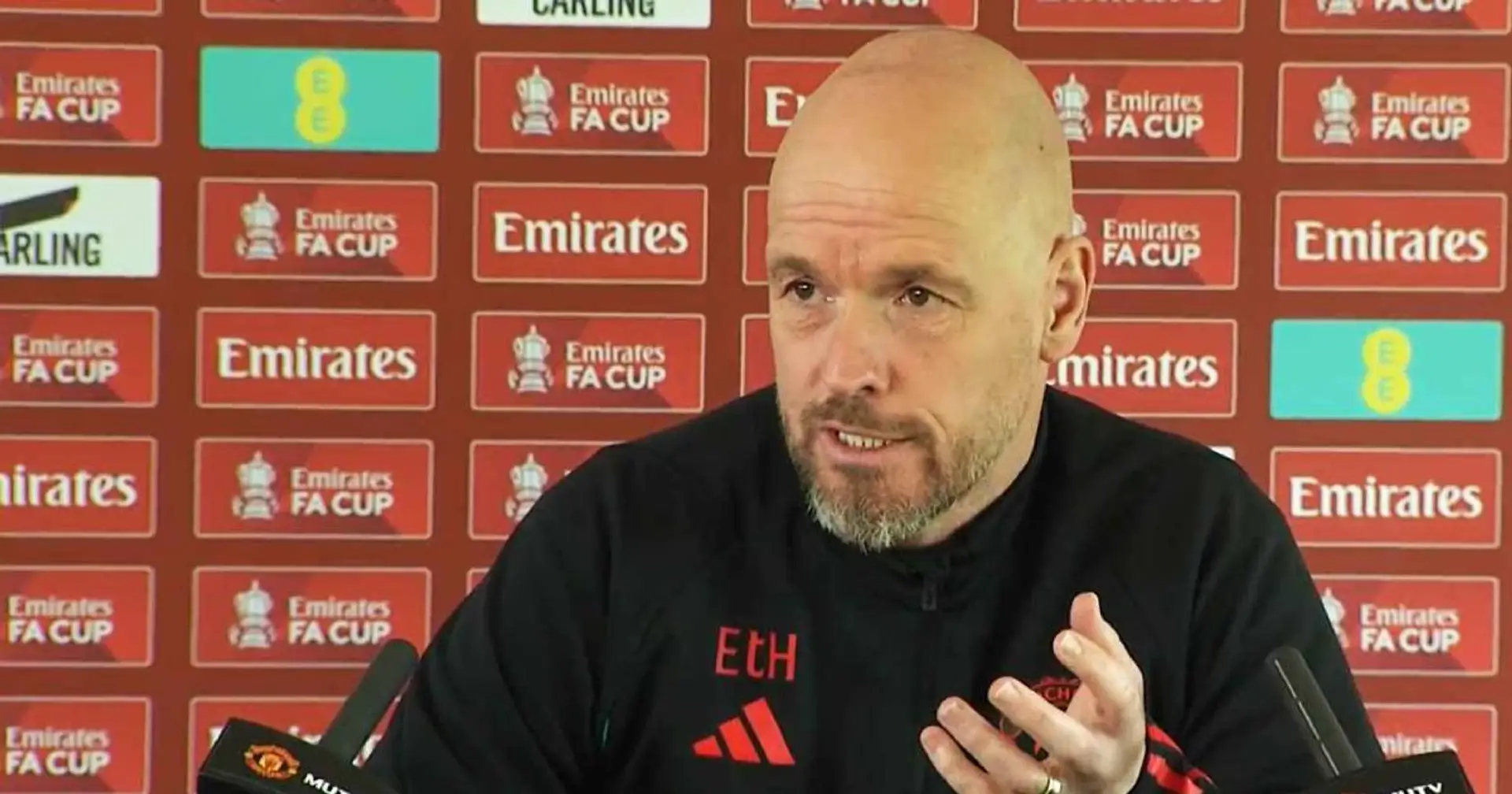 'I can’t be bothered': Ten Hag issues defiant message to critics ahead of FA Cup semi-final