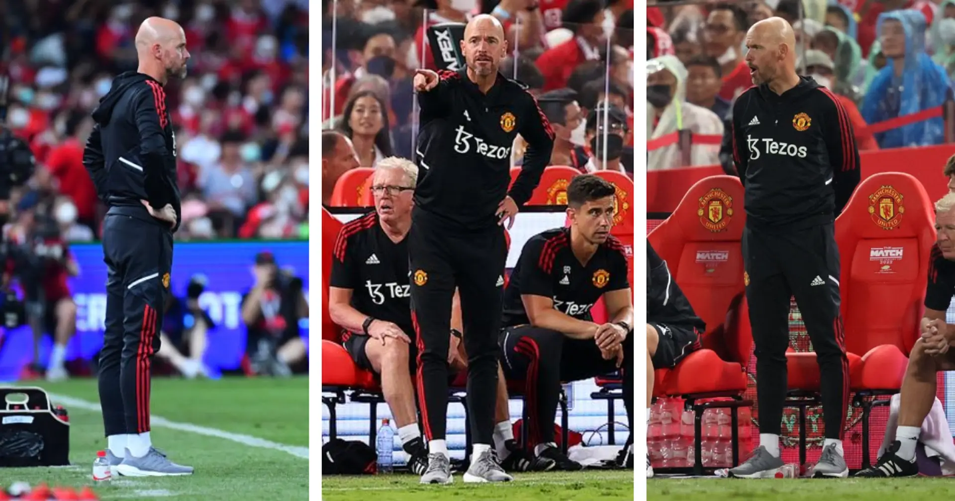 Spotted: How Erik ten Hag acted on the touchline during Man United vs Liverpool
