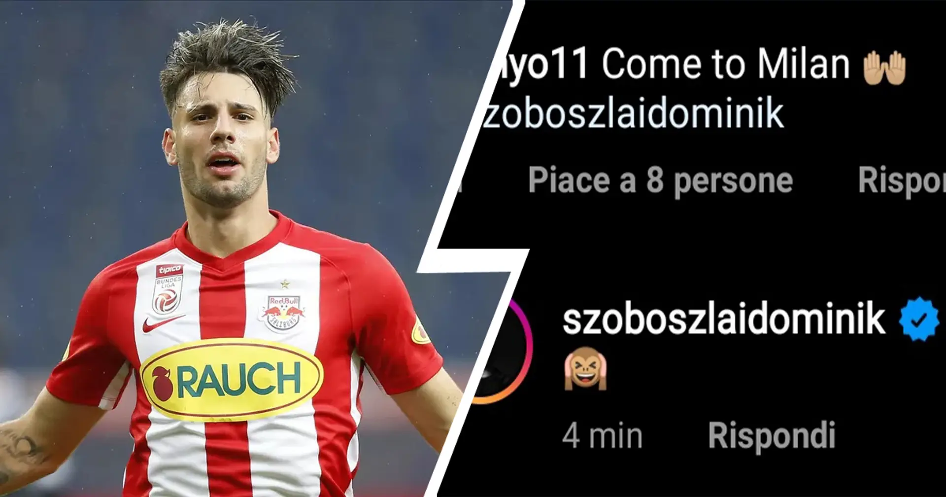 Szoboszlai si "tappa le orecchie": il centrocampista ungherese risponde ad un tifoso del Milan sui social