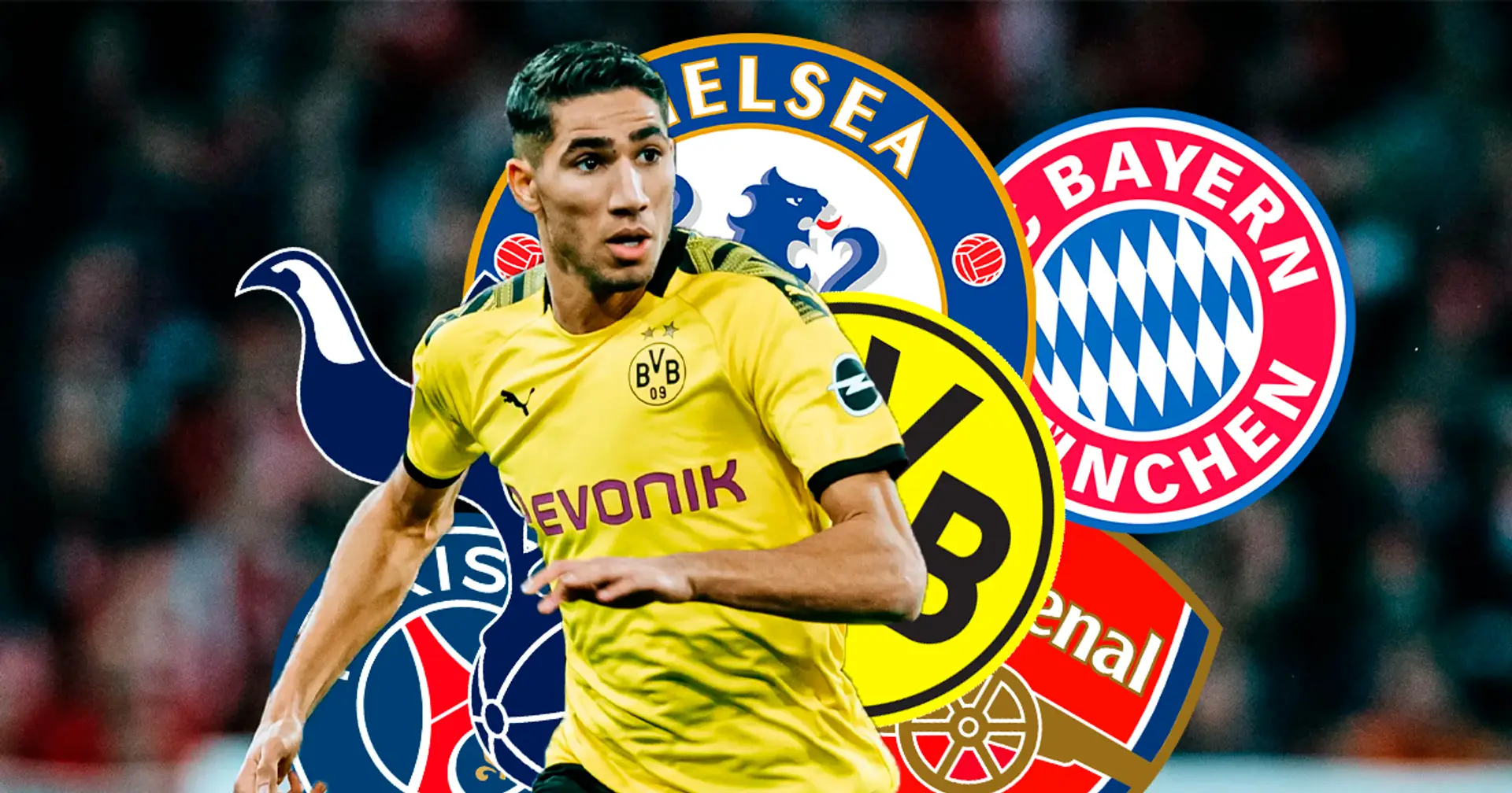 Mundo Deportivo: Bayern soll mit 6 weiteren Top-Clubs um Achraf Hakimi kämpfen