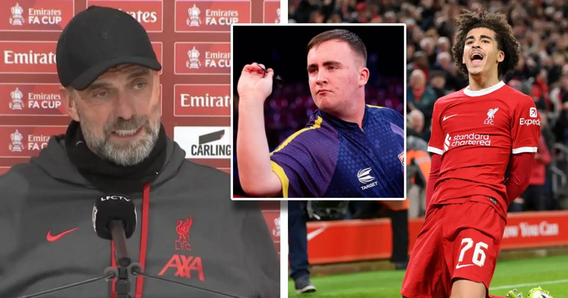 Jurgen Klopp makes Luke Littler comparison after Liverpool youngsters impress in FA Cup win