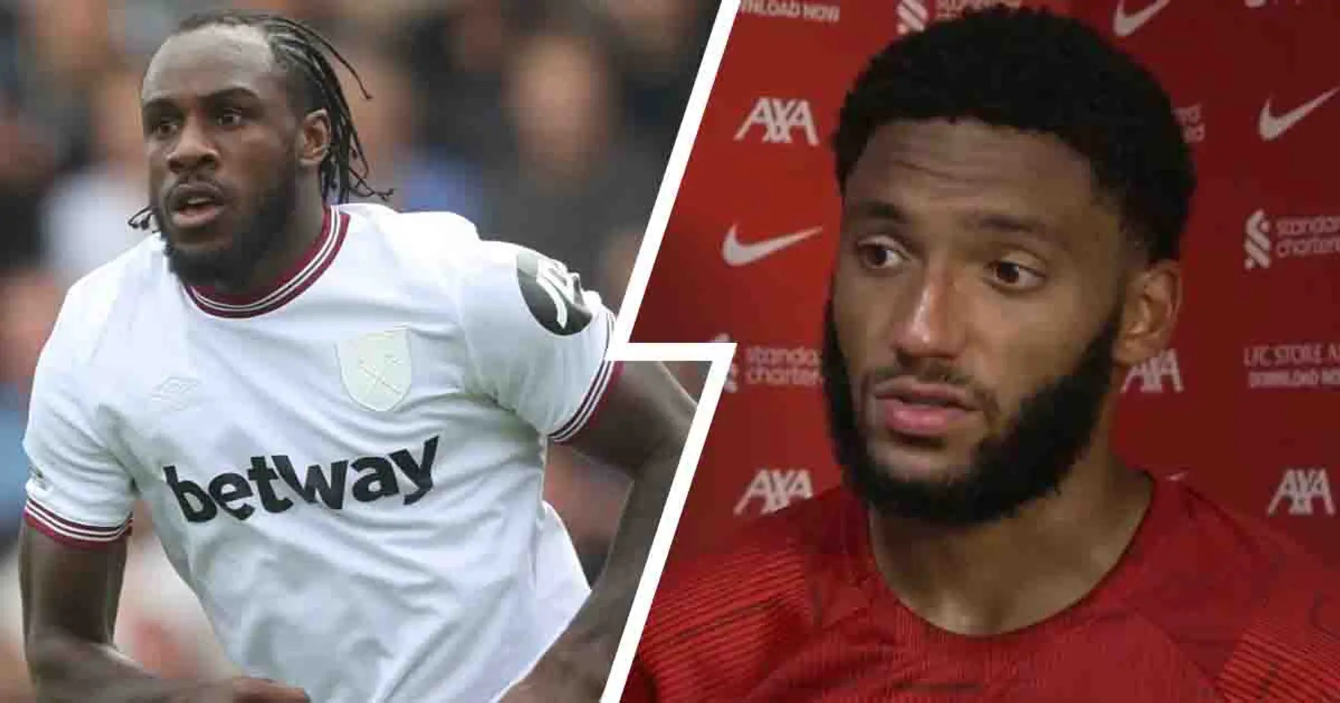 'We know that would be difficult': Gomez reveals what Liverpool had planned for Michail Antonio
