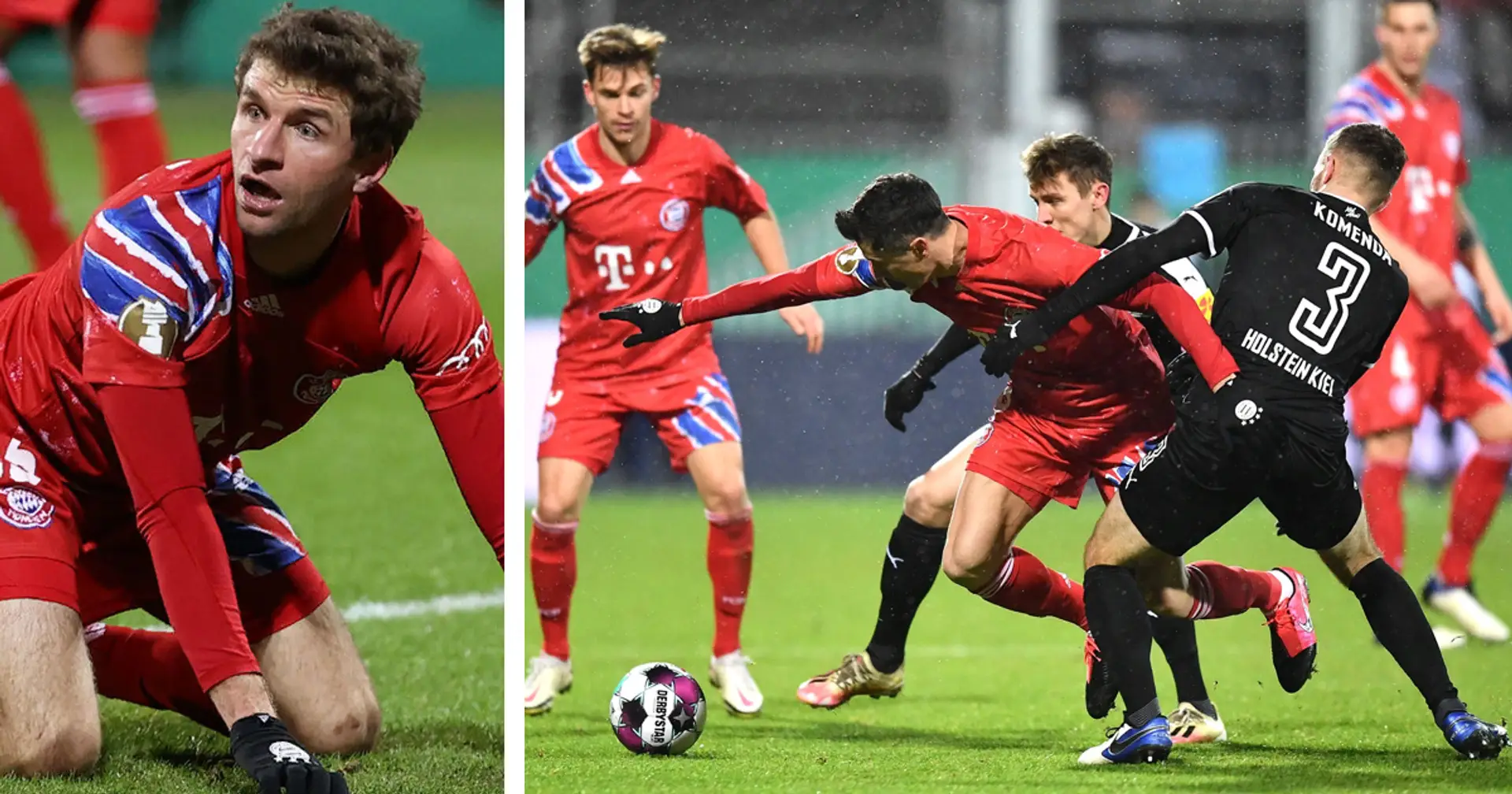 Eine ganze Menge Dreier, Vierer und Fünfer: So haben sich Bayern bei der Pokal-Niederlage gegen Kiel abgeschnitten