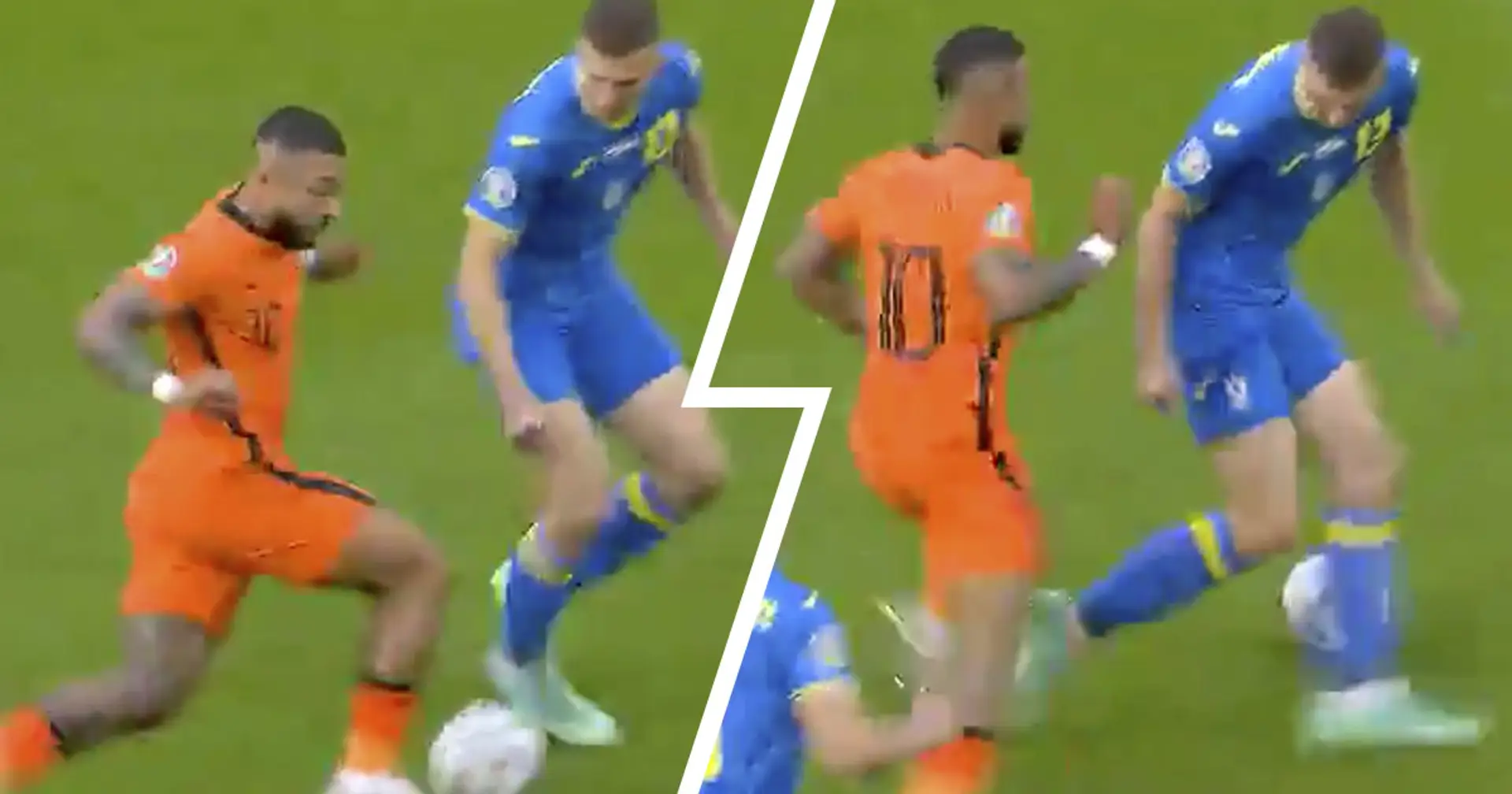 Depay's inch-perfect nutmeg wins Skill of the Day as Netherlands beat Ukraine