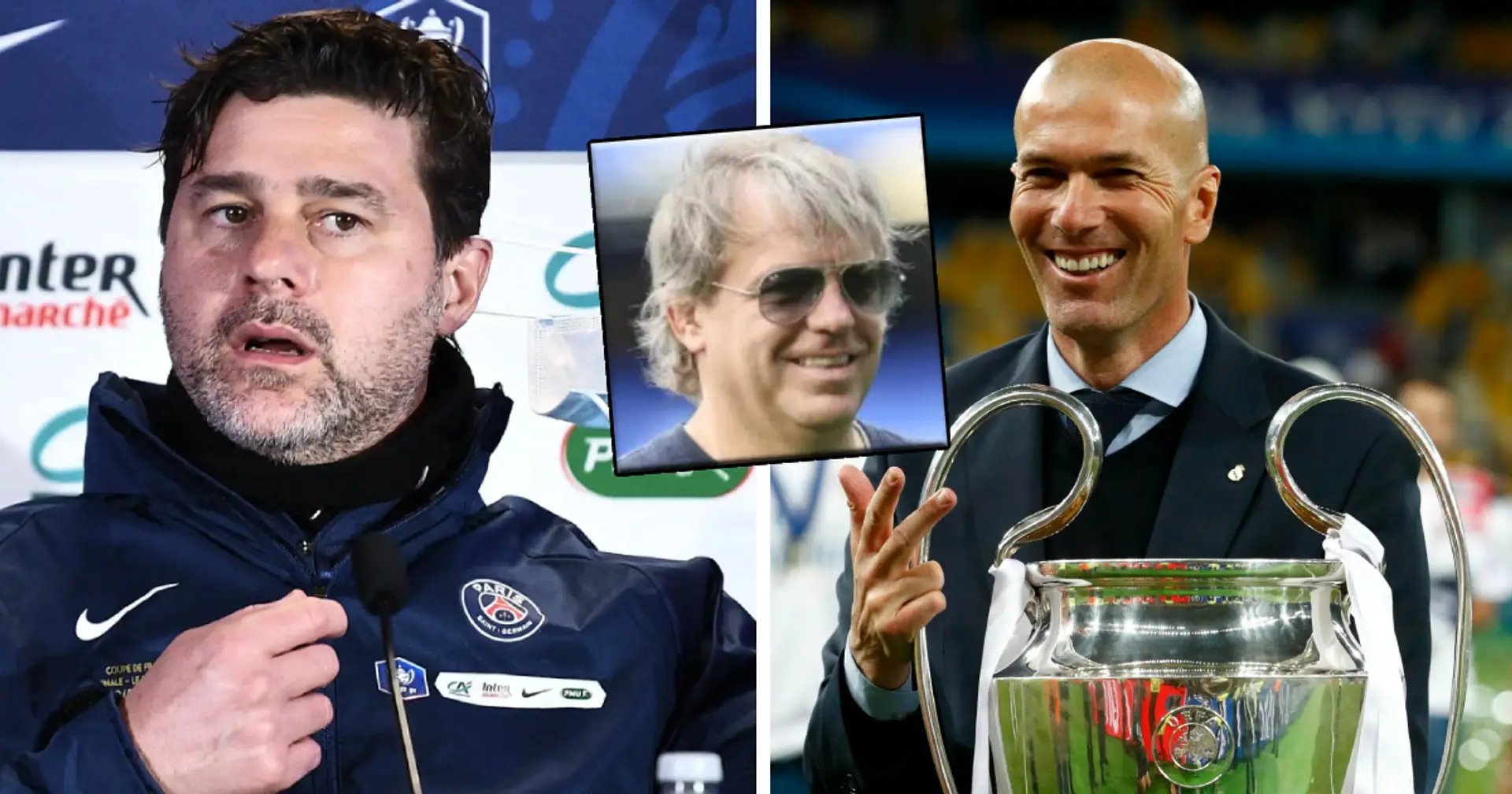 Zidane & 5 other managers who could take charge at Chelsea after Tuchel axed