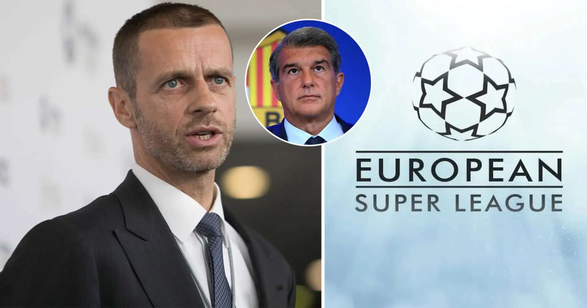 'Es posible que el Barcelona quede excluido de las competiciones europeas': Ceferin, presidente de la UEFA