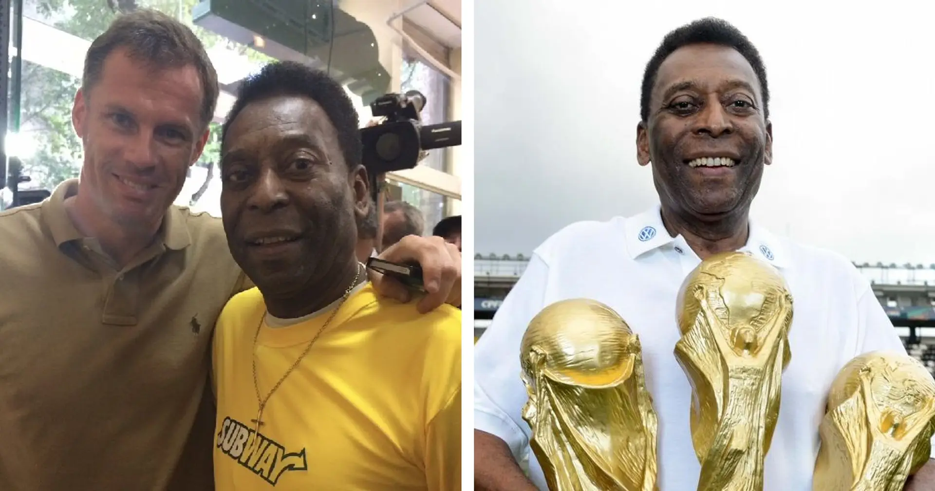 Past and present Liverpool players pay tribute to Pele