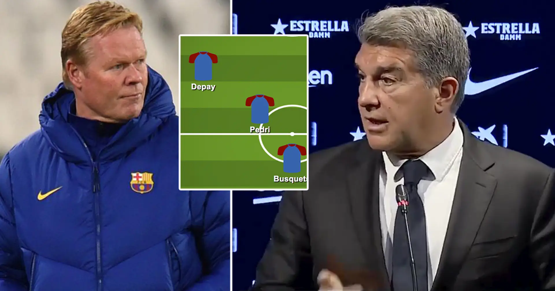 'I want to see a more attack-minded Barca': Laporta talks his tactical expectations from Koeman