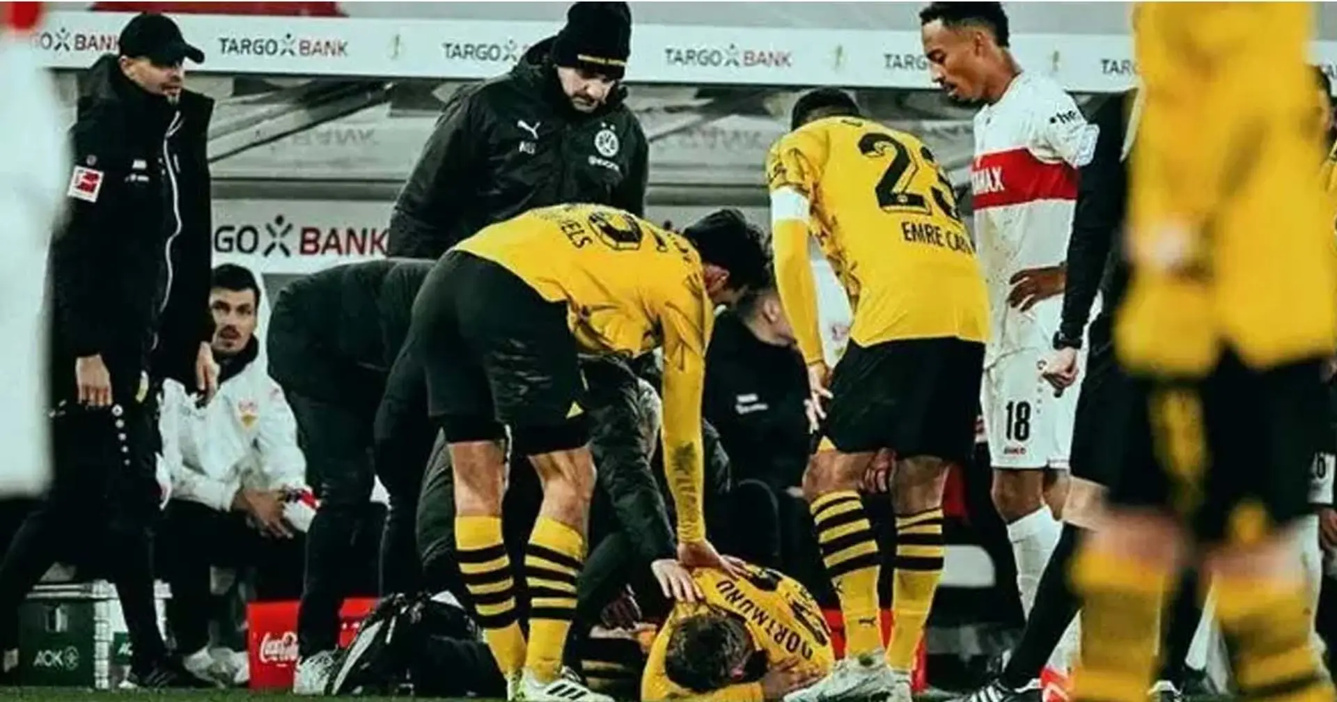 Hécatombe à Dortmund : 4 nouveaux blessés côté allemand face à Stuttgart