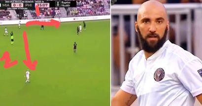 Gonzalo Huguain brutally criticised for one episode during Inter Miami match