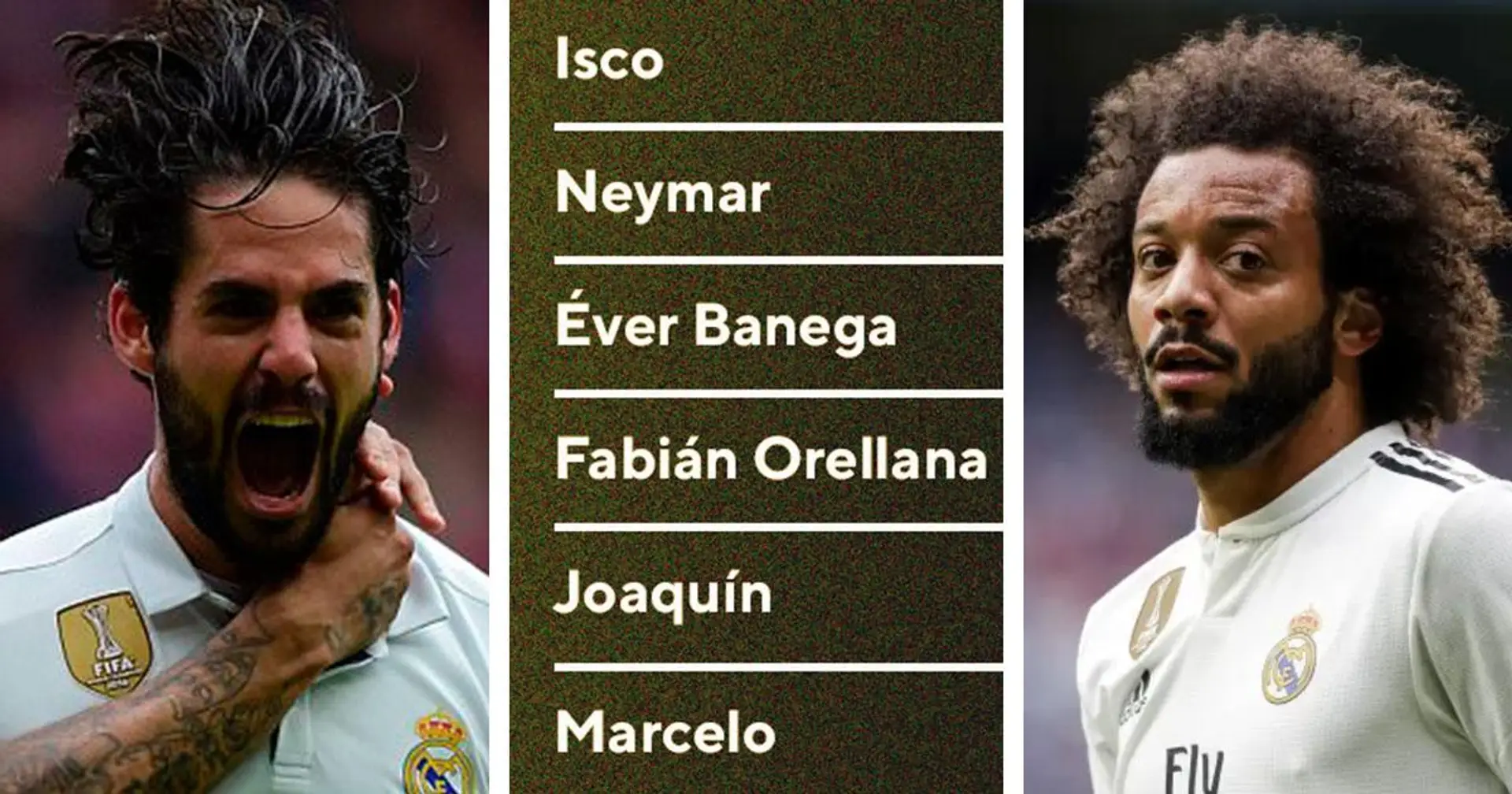 Isco sur la liste des 3 meilleurs joueurs de la Liga avec le plus de dribbles effectués depuis 2010
