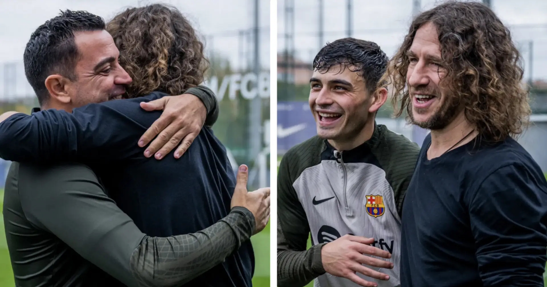 10 best pics from Barca's latest training session – including Carles Puyol
