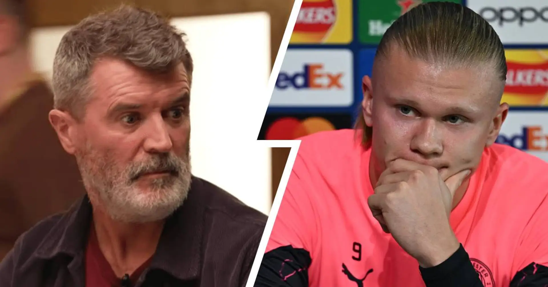 Roy Keane asked if he's 'smoking weed' for calling Erling Haaland a League Two player