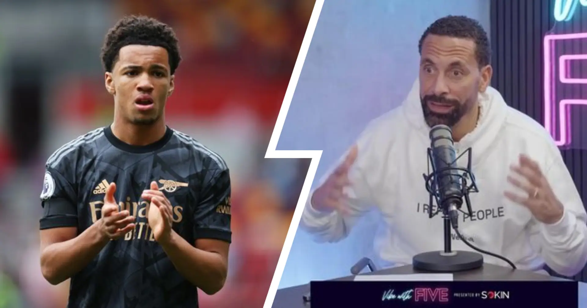 'There's no doubting this kid's ability': Rio Ferdinand reveals what Arsenal coaches think about Ethan Nwaneri