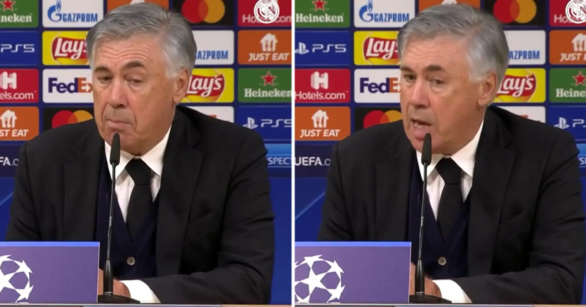 Ancelotti responds to fans whistling the team during Shakhtar game