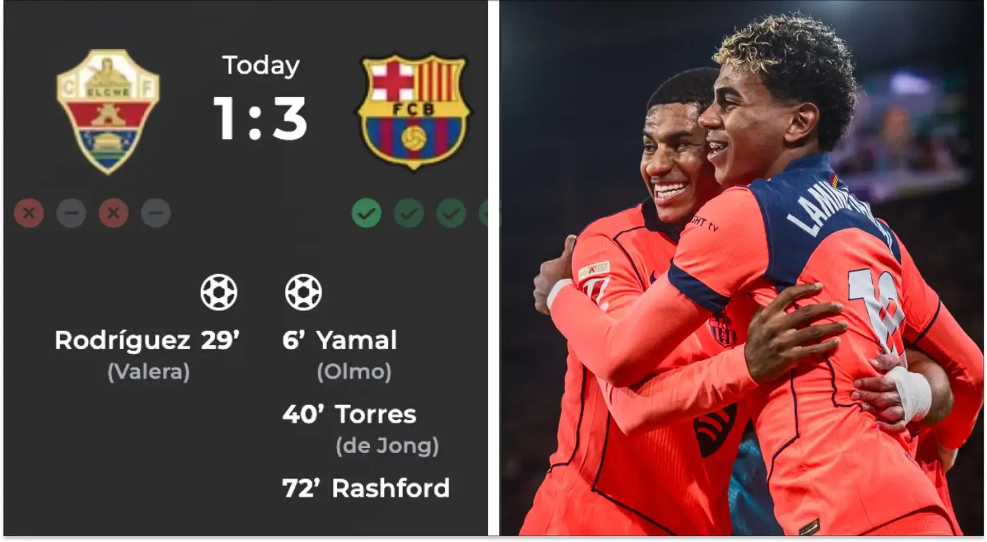Lamine Yamal 9, Ferrán 6,5: valoración de los jugadores del Barcelona ...