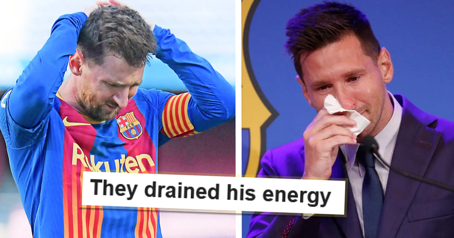 "Er hat seine Zeit verschwendet": Einige Fans behaupten, der Abschied von Barcelona habe Messi geholfen, die Weltmeisterschaft zu gewinnen