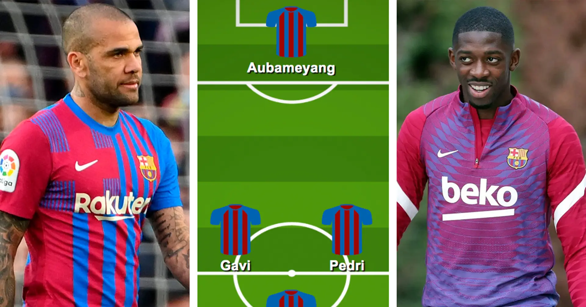¿Quién debería reemplazar a Alba? Elige tu XI favorito del Barça vs Athletic Club entre 3 opciones
